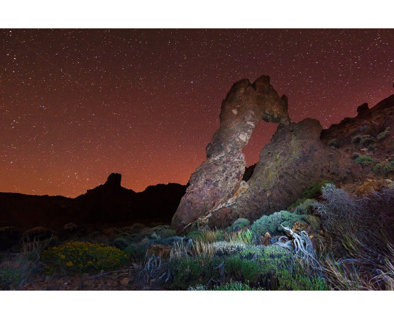 Teide under the star